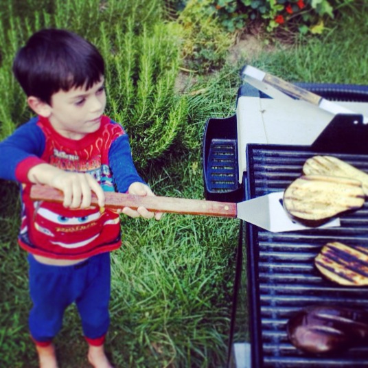Grünes Grillen