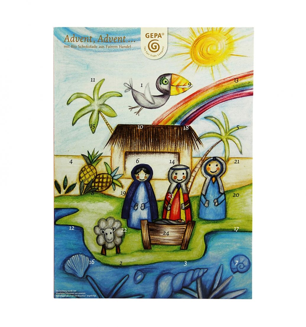 Adventskalender - Bio & fairtrade